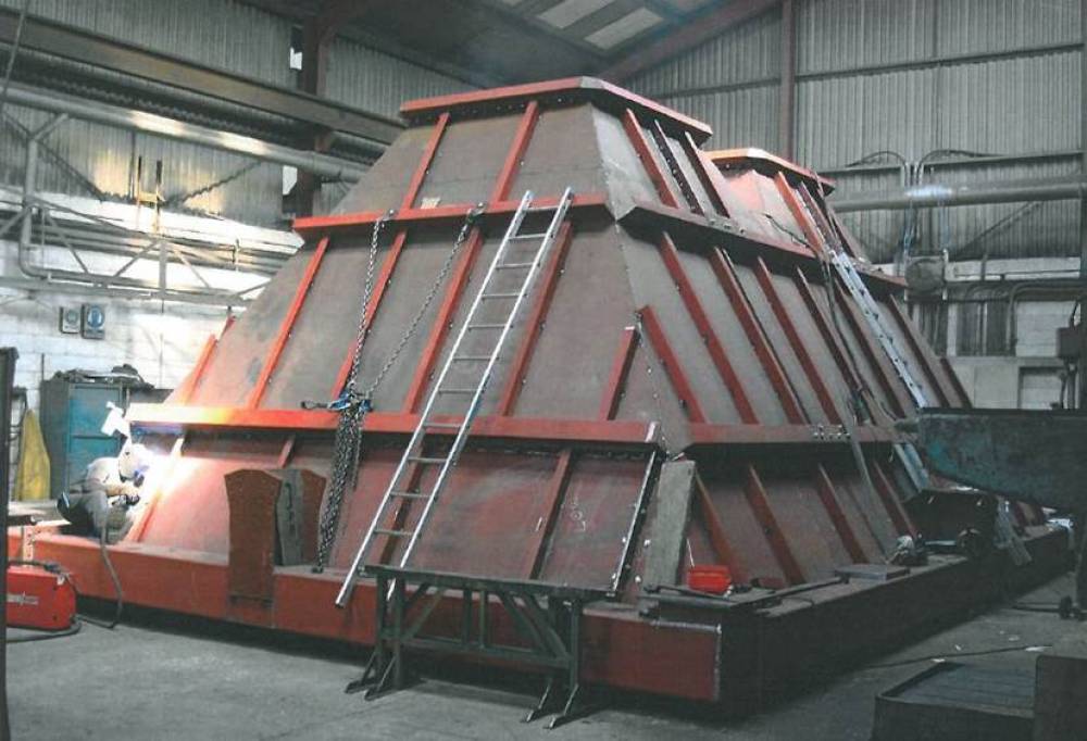 Image Fabrication of plates, tanks, and hoppers